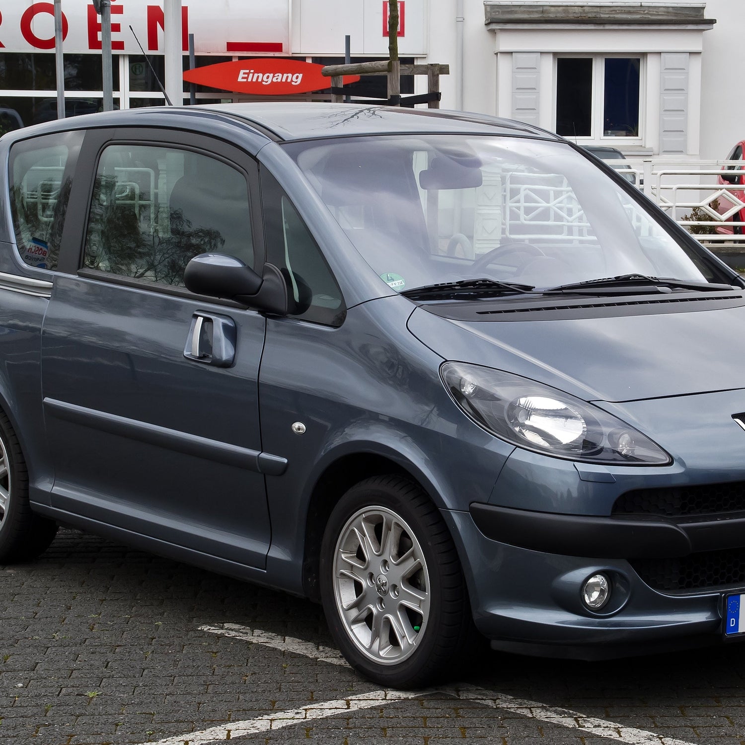 Peugeot 1007 Skiträger/-halterung