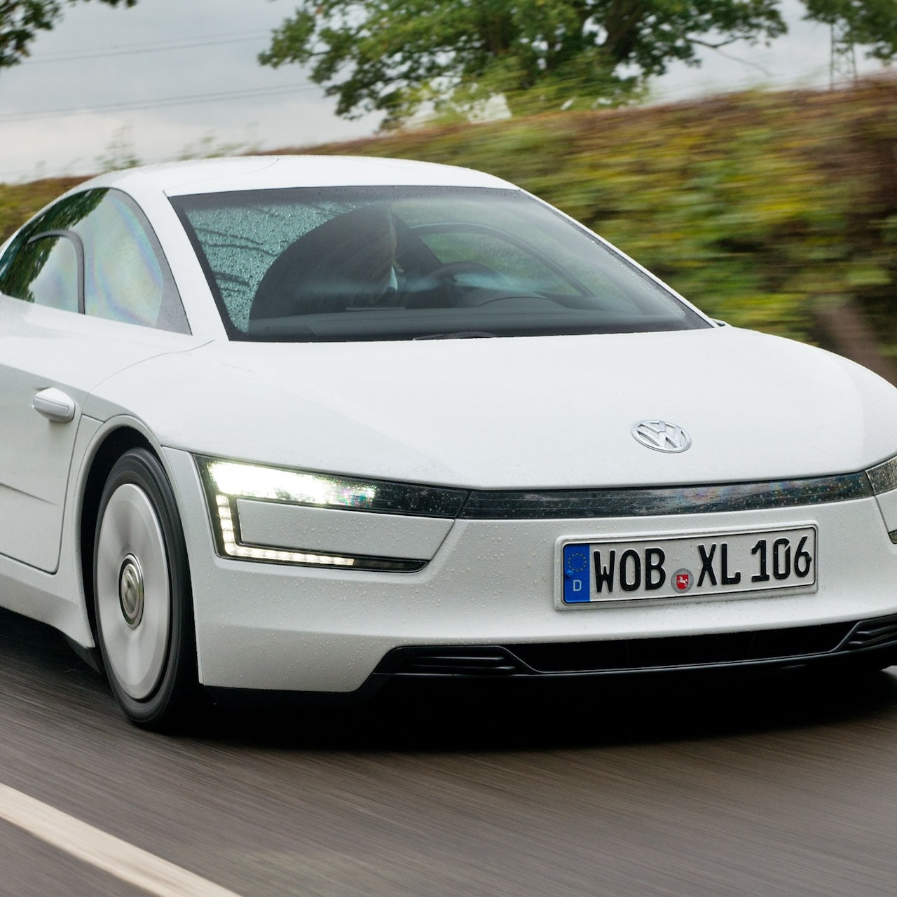 Volkswagen XL1 Fahrradträger